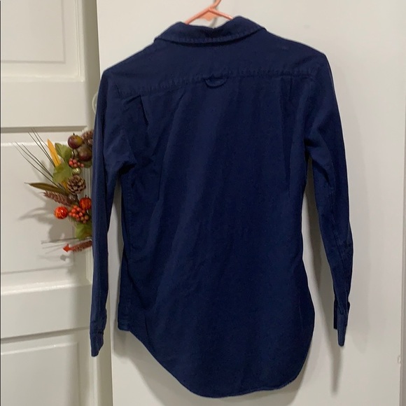 Blue button up - Picture 3 of 4